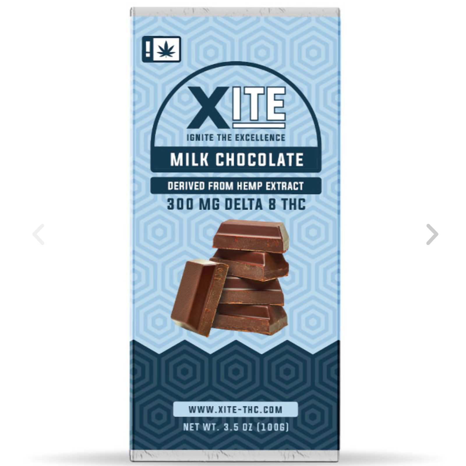 Milk Chocolate Bar (225mg Delta-8 THC)